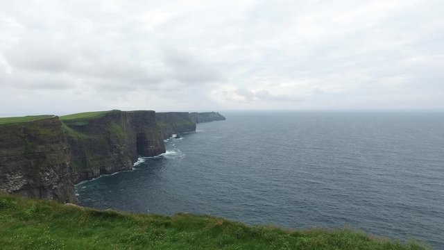 cliffs of moher and atlantic ocean in ireland  44