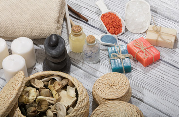 spa bath cosmetic. soap beauty treatment background