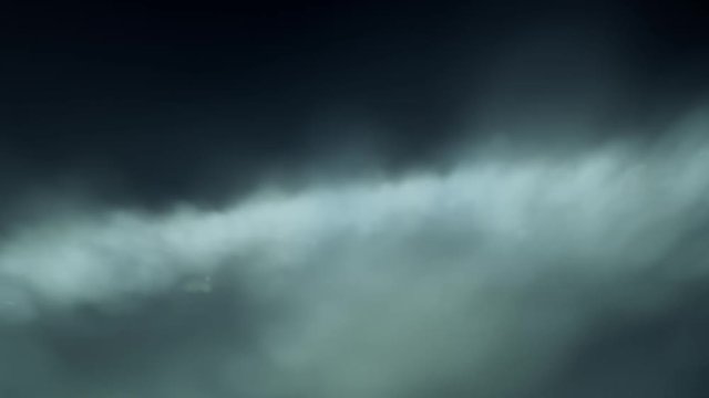 A 20 second loop of simulated flight through clouds.