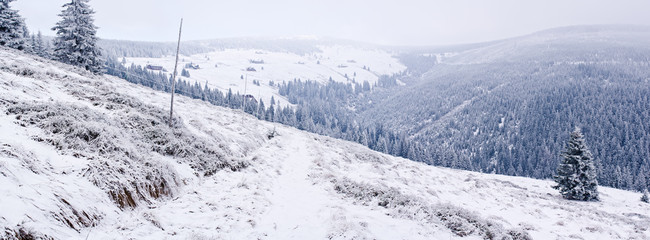 Winter in Karkonosze Mountains