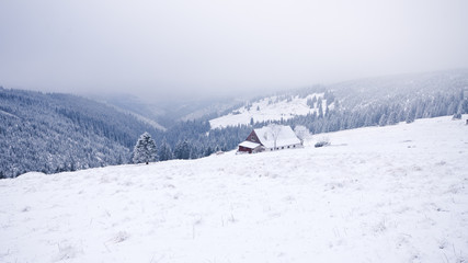 Winter in Karkonosze Mountains