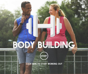 Body Pump Body Weight Exercise Concept