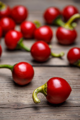 Hot cherry peppers