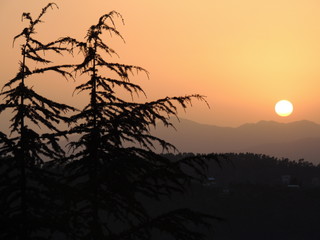 Fototapeta premium Sunset colors