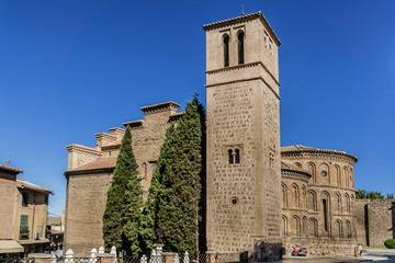 Church Santiago del Arrabal (1248) Mudejar style. Toledo, Spain.