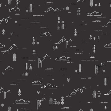 18,249 BEST Mountain Seamless Pattern IMAGES, STOCK PHOTOS & VECTORS ...