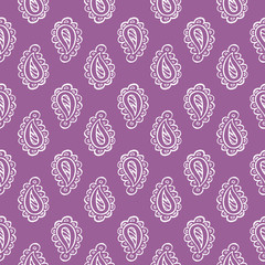 Decorative paisley pattern