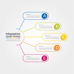 Infographic design template. Vector illustration.