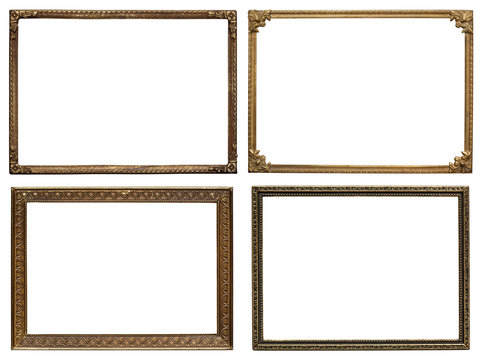 Ornate metal frames