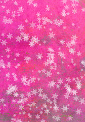 Obraz na płótnie Canvas Christmas background with snowflakes. Abstract background