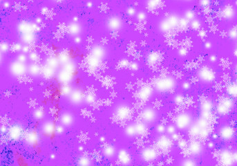 Christmas background with snowflakes. Abstract background