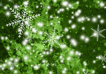 Fototapeta na wymiar Christmas background with snowflakes. Abstract background