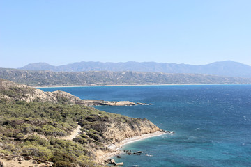 Naklejka premium Küste auf Rhodos