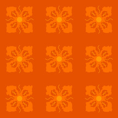 Seamless colored pattern. Vector background.