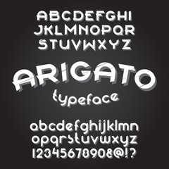 Arigato typeface set