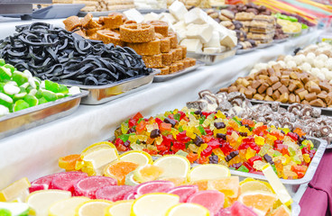Sweets at the street fair.