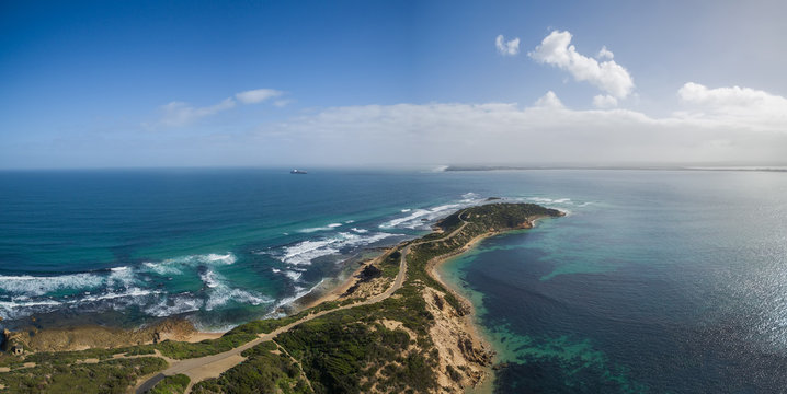 Aerial View Of Point Nepean National Park