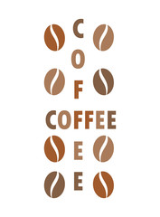 Coffee beans concept