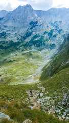 Never ending road in Durmitor national park