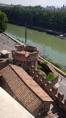 Naklejka premium bastione angolare di Castel Sant'Angelo
