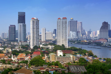 Bangkok city view