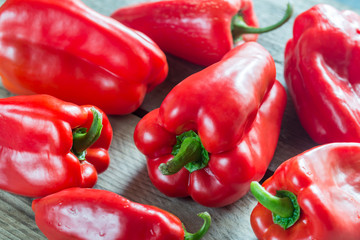 Red bell peppers