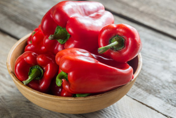 Red bell peppers