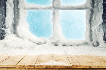 window sill and free space 