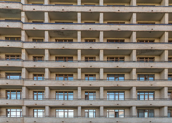 Fototapeta premium Facade of the building
