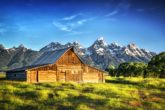 Barn in the Grand Tetons