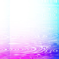 Abstract digital background in the blue purple colors  on white