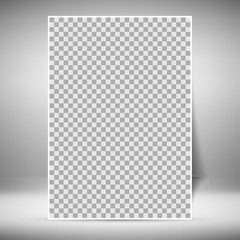 Checkered Paper Mockup