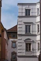 Fototapeta na wymiar Fassade Altstadthaus in Innsbruck
