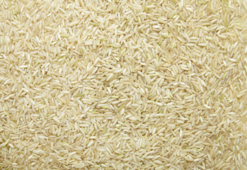 A full page of uncooked rice background texture