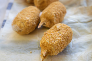 breaded crab claw