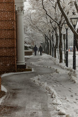 February Snow in Old Town.
