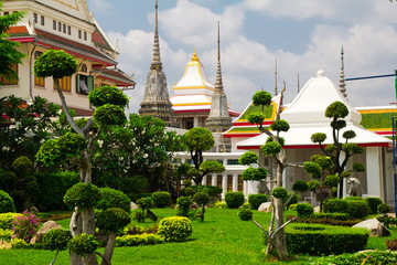 Ruiny świątyń, Ayutthaya,Tajlandia