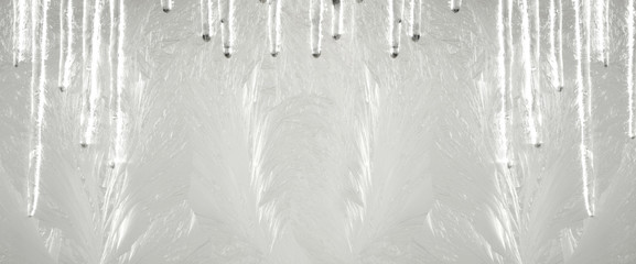 ice and frost and water 