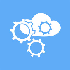tech cloud icon