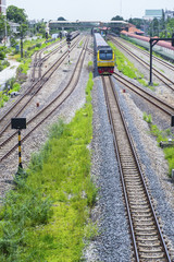 Fototapeta premium Railway and Train