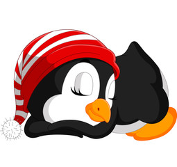 Cute penguin cartoon