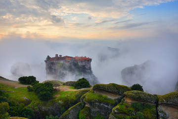Meteora monasteries. Greece