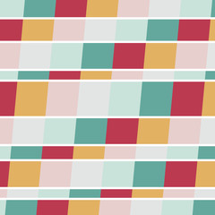 Geometrical background with color squares. Abstract pattern.

