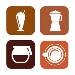 delicious coffee drink fresh icon vector illustration design