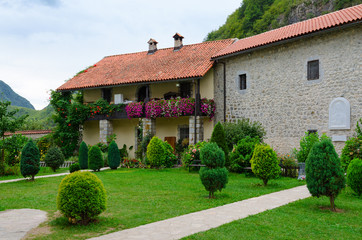 Fototapeta na wymiar Monastery Moraca, Montenegro