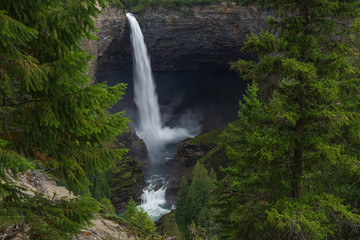 Helmcken Falls in the North Thompson Region of British Columbia near Clearwater
