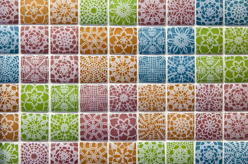 Fancy mosaic pattern