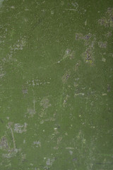 A full page of rusted green metal background texture