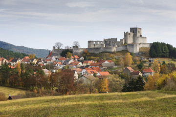 Fototapeta na wymiar Castle Rabí in Czech Republic
