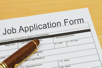 Obraz premium Applying for a Job